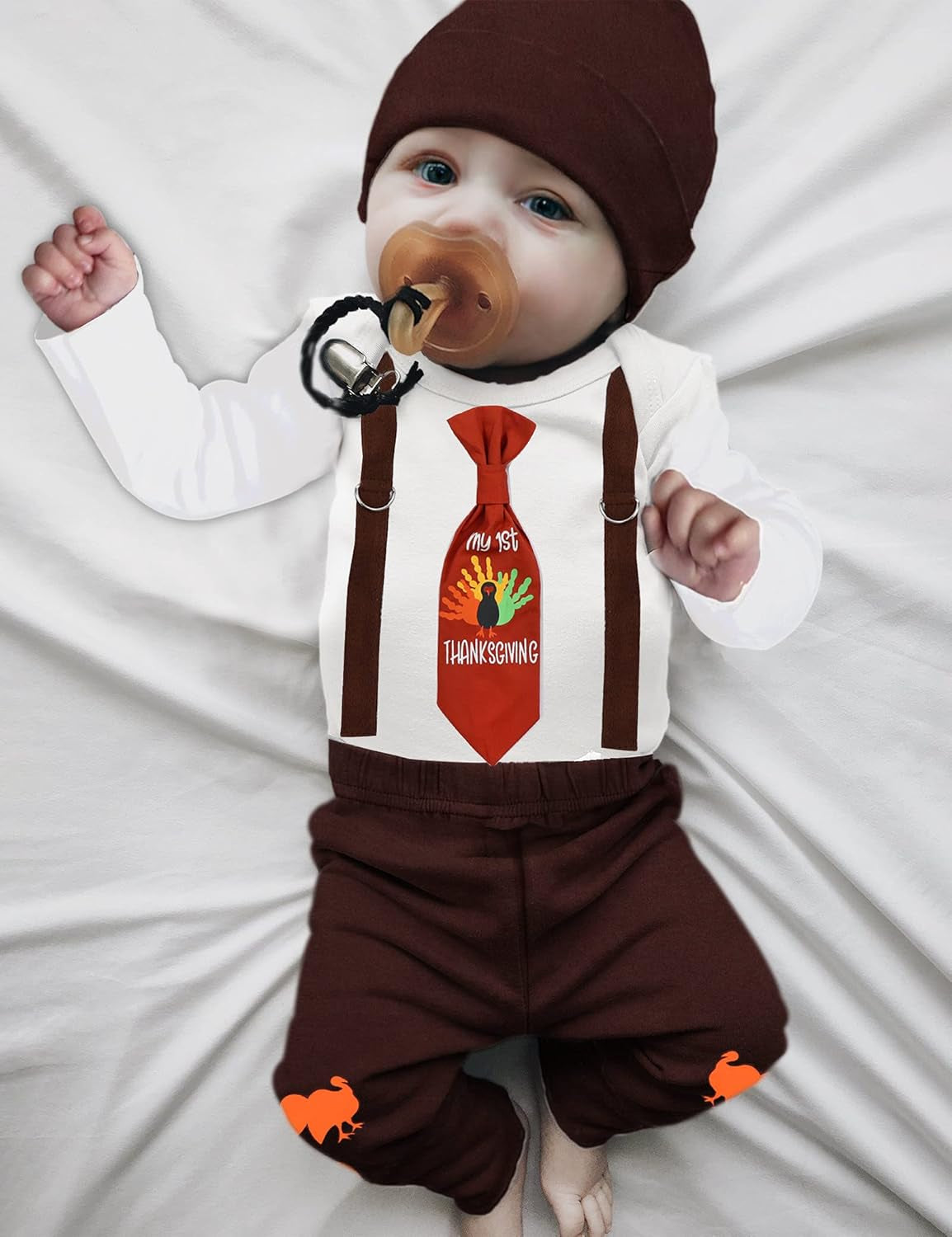 Thanksgiving Baby Boy Outfit