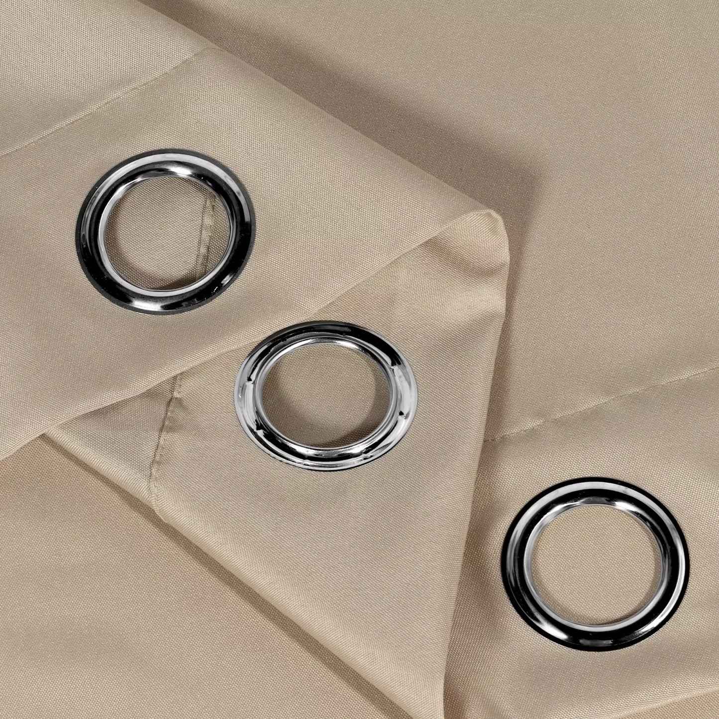 Waterproof Outdoor Curtains for Patio Grommet Privacy Curtains for Porch Gazebo Pergola, 1 Panel, 54 Inch Width X 84 Inch Length, Cream