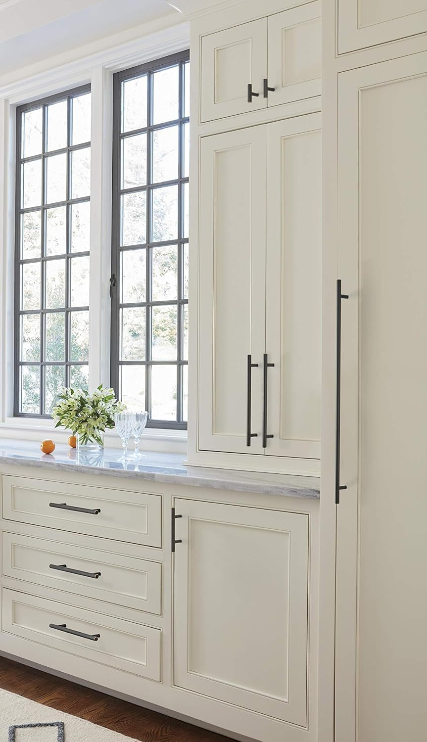 | Cabinet Pull | Oil Rubbed Bronze | 3 Inch (76 Mm) Center to Center | Bar Pulls | 25 Pack | Drawer Pull | Drawer Handle | Cabinet Hardware