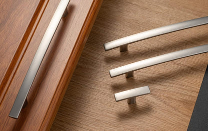 10 Pack 5 Inch Brushed Nickel Kitchen Cabinet Pulls Satin Silver Cabinet Handles Nickel Cabinet Hardware for Kitchen Cabinets 1961 Drawer Dresser Cupboard Bedroom