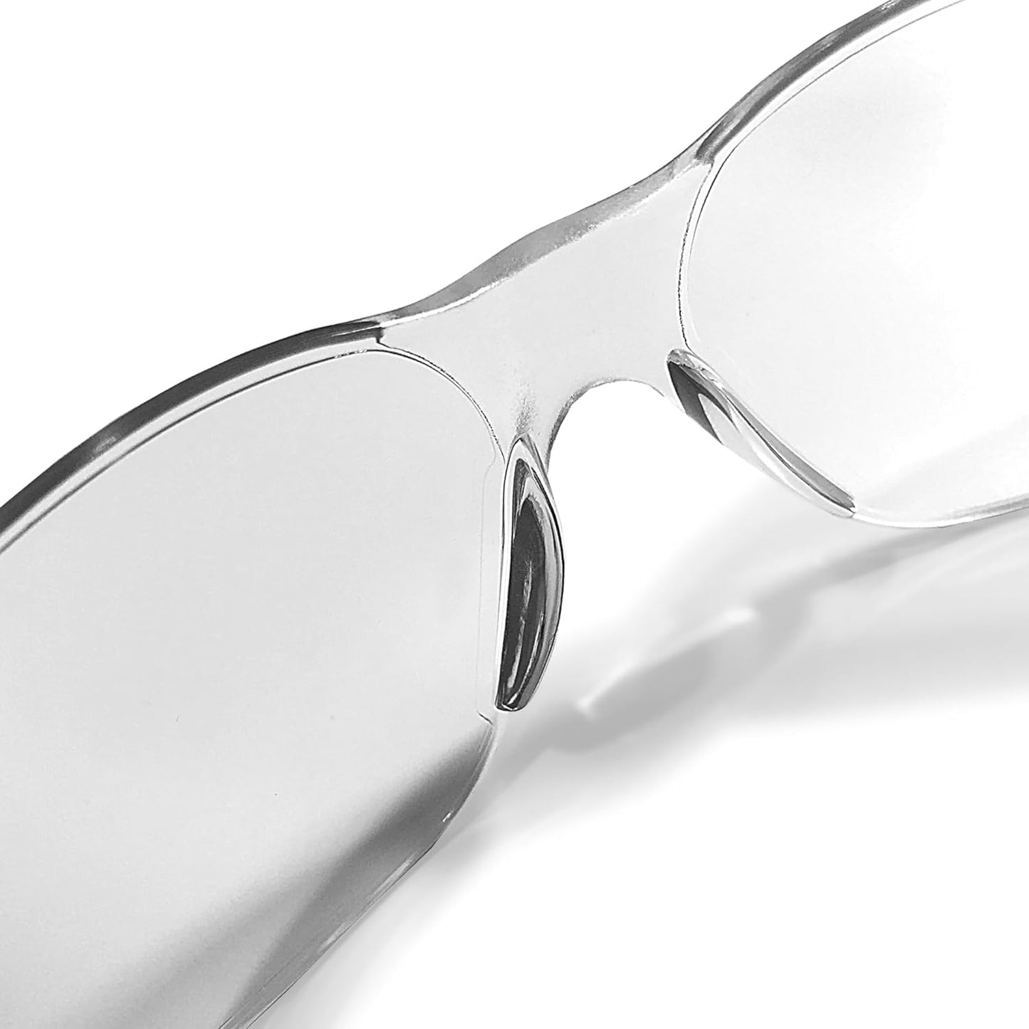 Eyewear Protective Safety Glasses, Polycarbonate Impact Resistant Lens Pack of 12 (Clear)