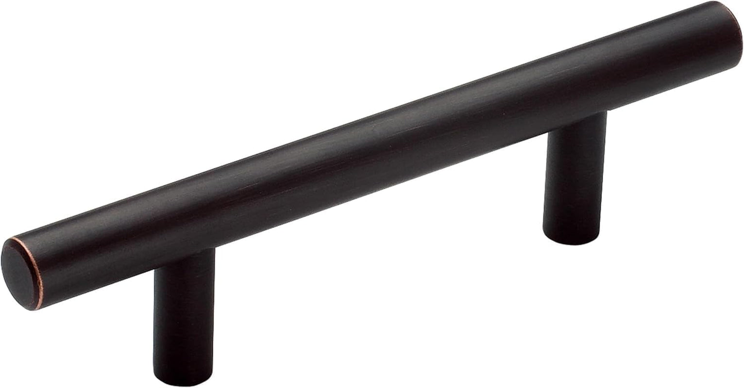 | Cabinet Pull | Oil Rubbed Bronze | 3 Inch (76 Mm) Center to Center | Bar Pulls | 25 Pack | Drawer Pull | Drawer Handle | Cabinet Hardware