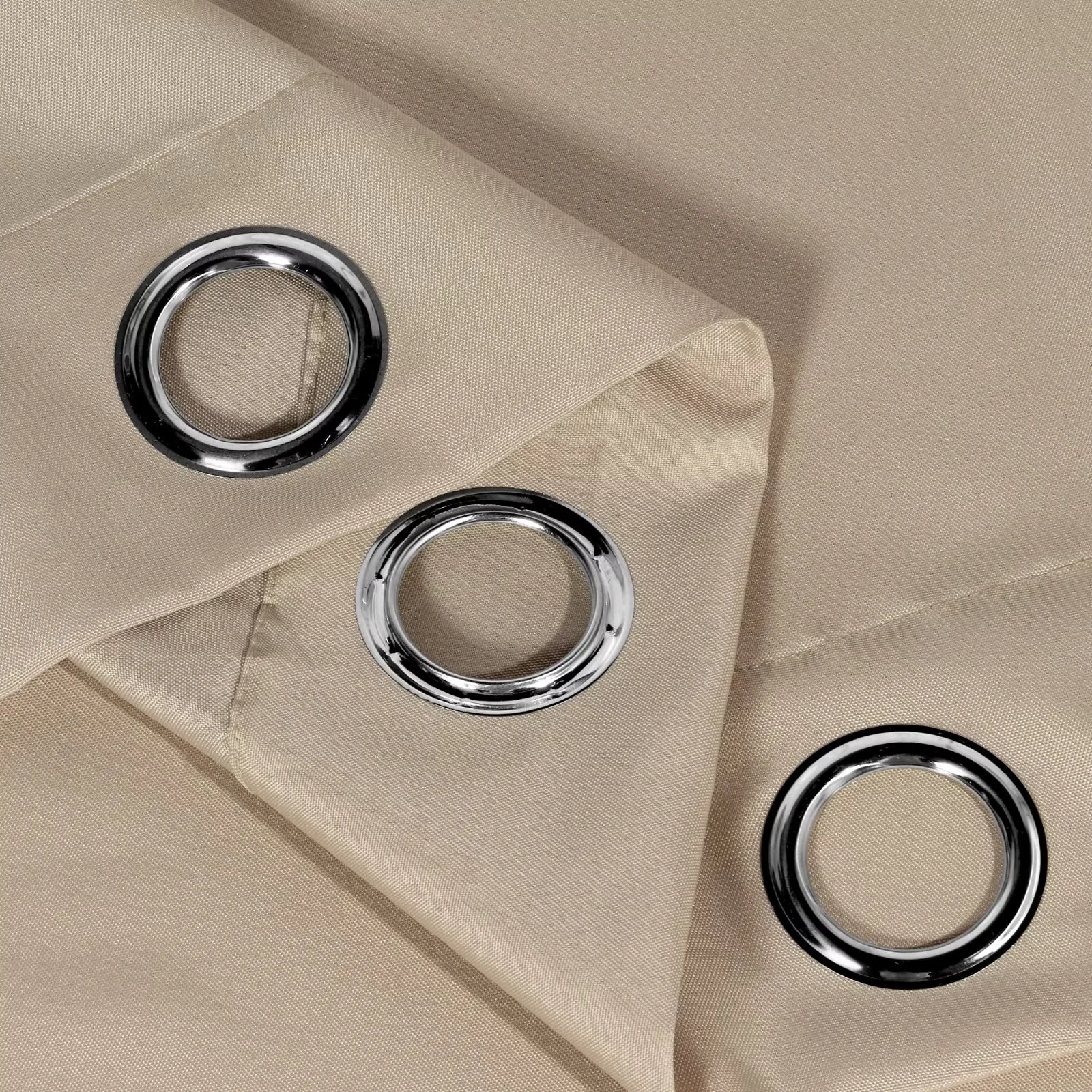 Waterproof Outdoor Curtains for Patio Grommet Privacy Curtains for Porch Gazebo Pergola, 1 Panel, 54 Inch Width X 84 Inch Length, Cream