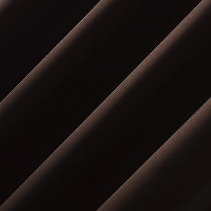 Oslo Extreme 100% Blackout Grommet Curtain Panel, 52"X95", Dark Chocolate, 1-Piece Single Panel
