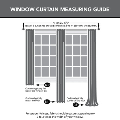 Brant Tab Top Energy Saving Blackout Window Curtain Panel, 40"X63", Gray